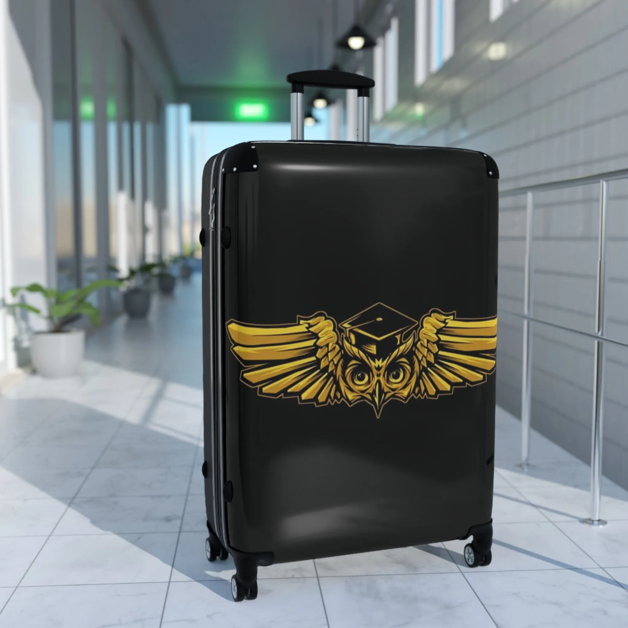 FSG OWL BLK/BLK RUNWAY LUGGAGE
