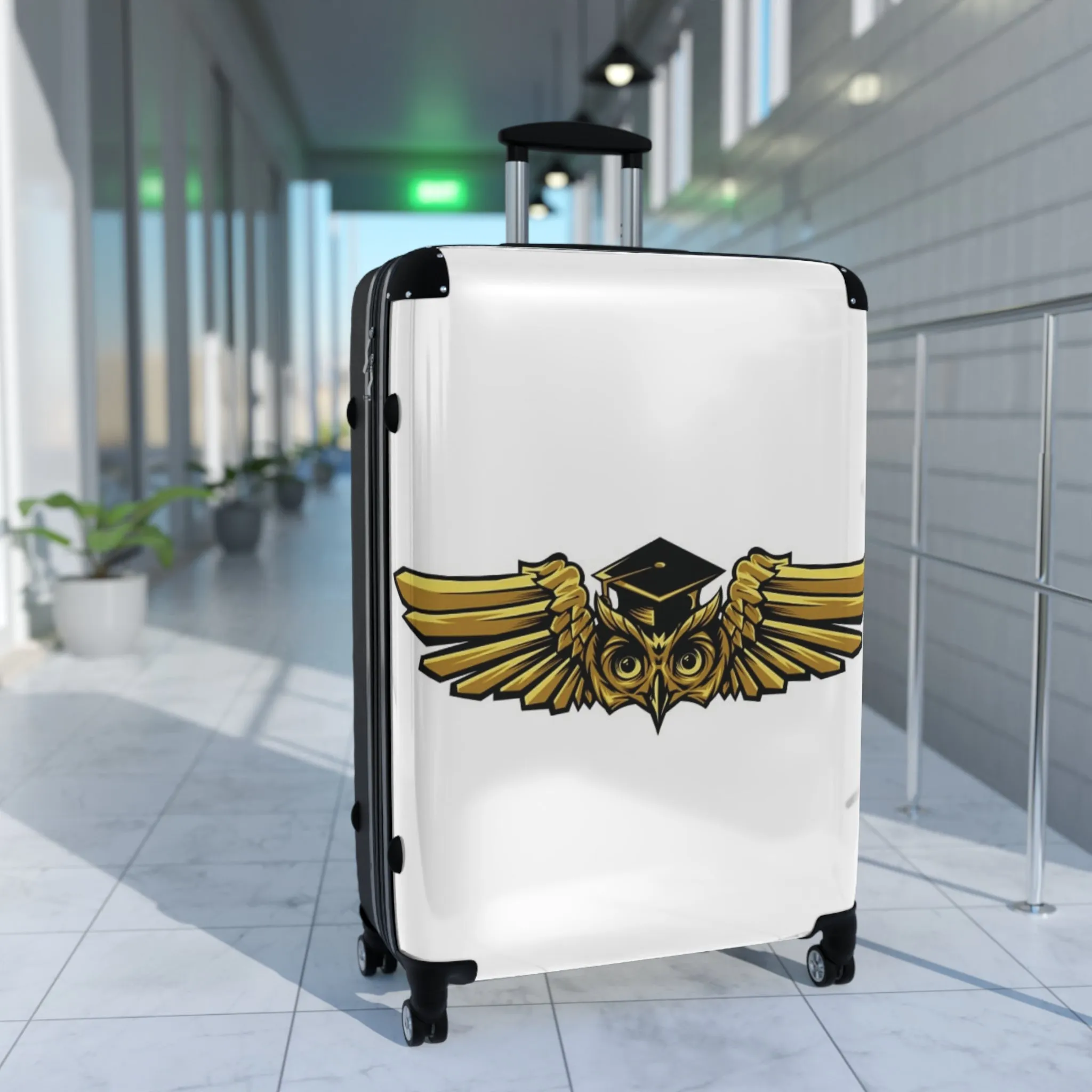FSG OWL BLK/WHT RUNWAY LUGGAGE