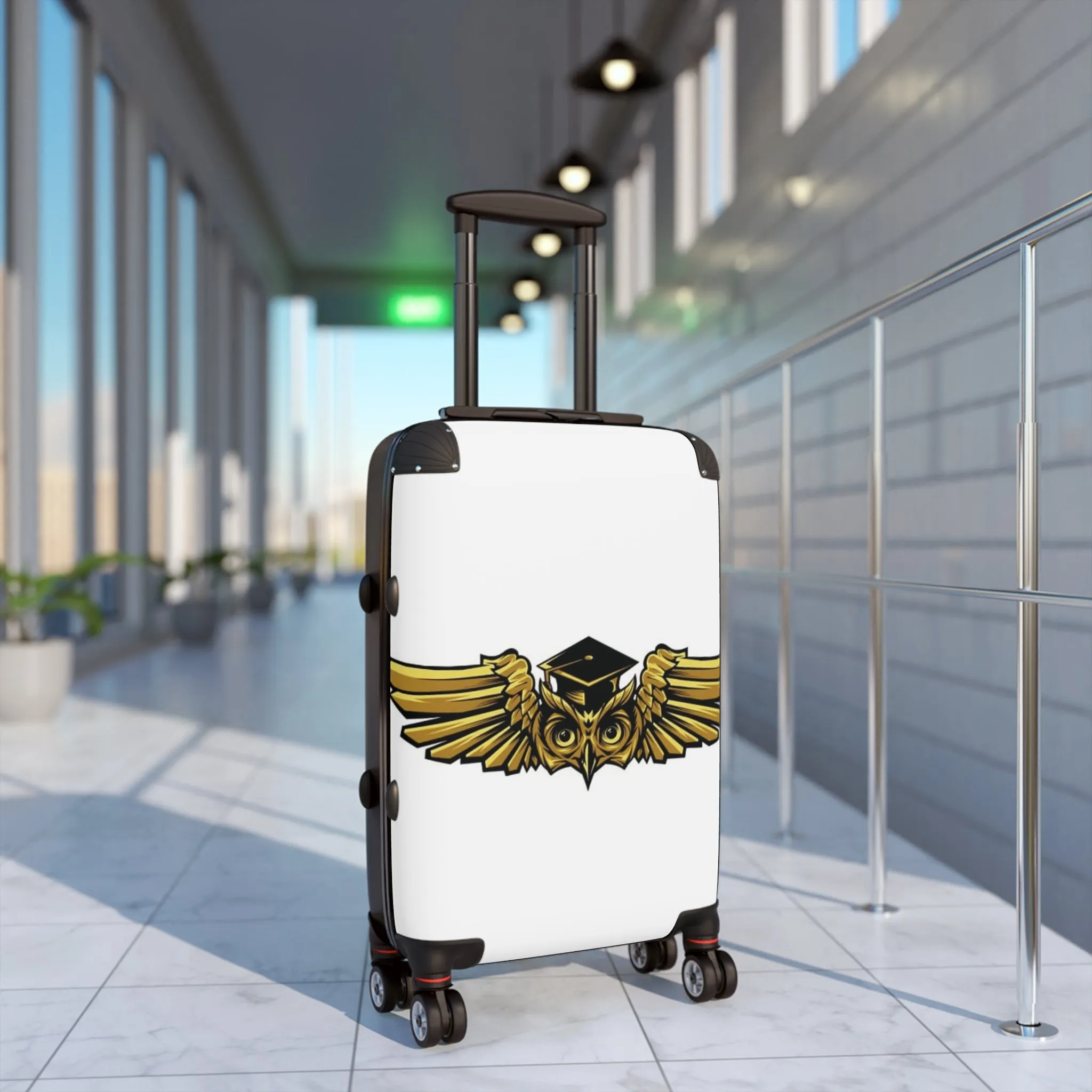 FSG OWL BLK/WHT RUNWAY LUGGAGE