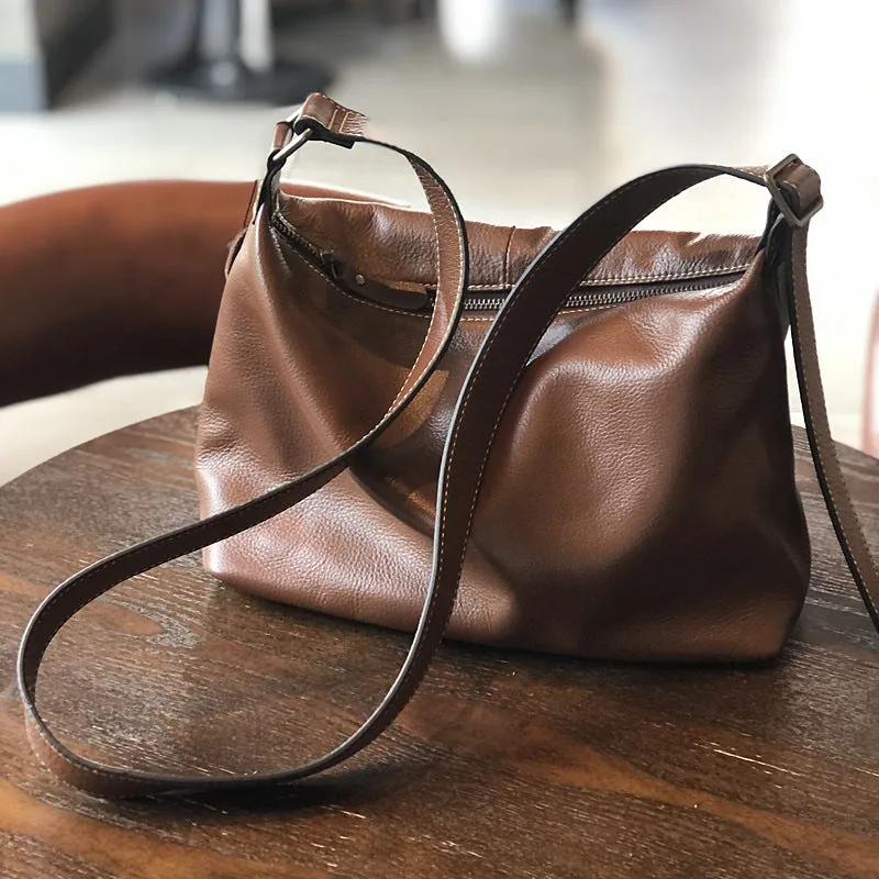 Full Grain Leather Crossbody Bag Leather Shoulder Bag For Women Gift For Women