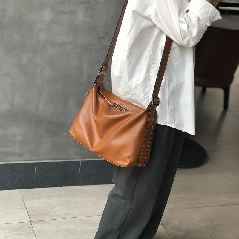 Full Grain Leather Crossbody Bag Leather Shoulder Bag For Women Gift For Women