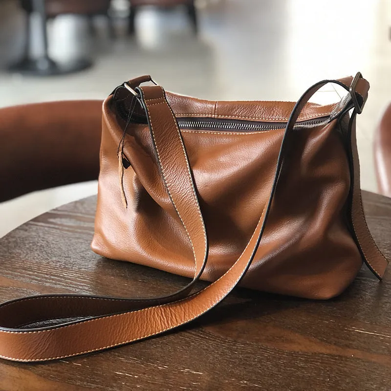 Full Grain Leather Crossbody Bag Leather Shoulder Bag For Women Gift For Women