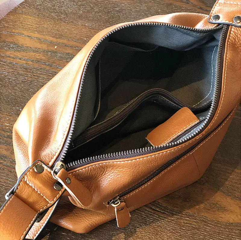 Full Grain Leather Crossbody Bag Leather Shoulder Bag For Women Gift For Women
