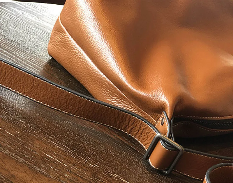 Full Grain Leather Crossbody Bag Leather Shoulder Bag For Women Gift For Women