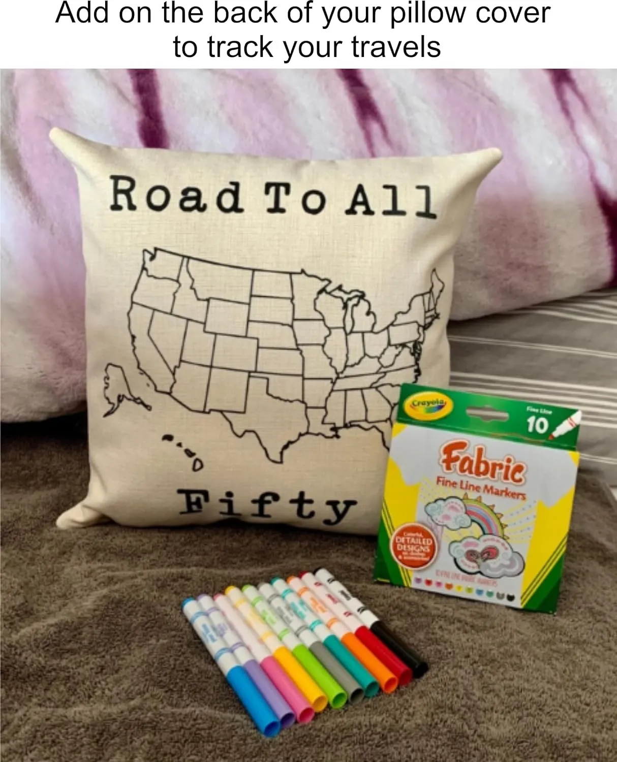 Funny Campsite decor Throw Pillow - I hate Pulling out Camping pillow cover - USA personalized Pillow cover - Custom Gift for Camper for Small Travel Trailer