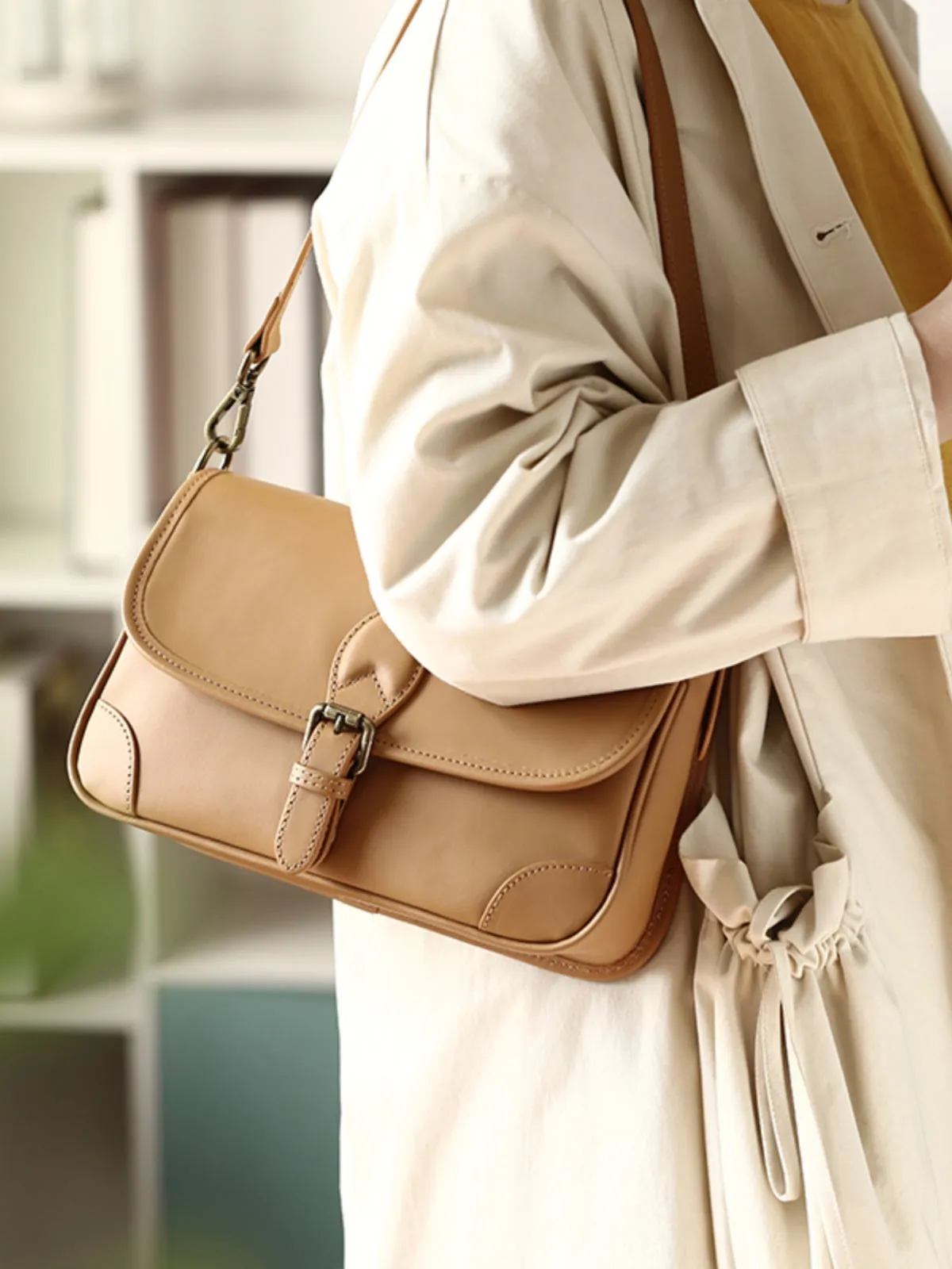 Genuine Leather Satchel Bag Ladies Best Satchel Bags Shoulder Satchel