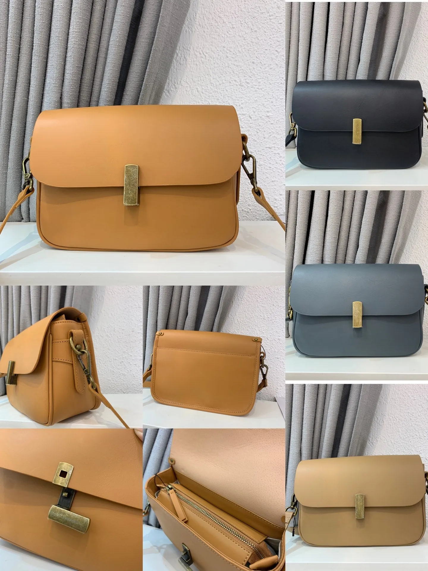 Genuine Leather Small Satchel Bags Satchel Crossbody Bag For Ladies