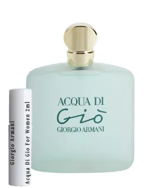 Giorgio Armani Acqua Di Gio For Women samples
