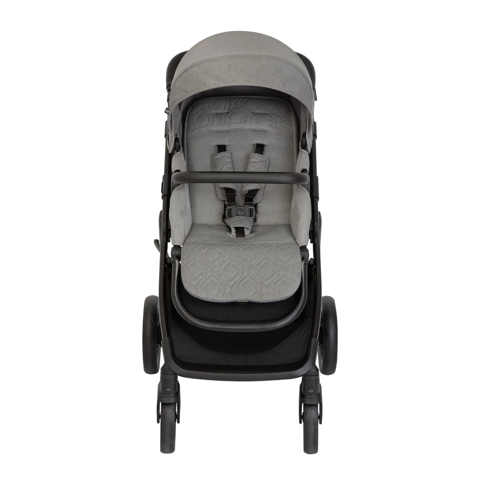 Graco Near2Me DLX Trio (Pushchair, Carrycot, Snuglite & Snugturn) in Ash/Black