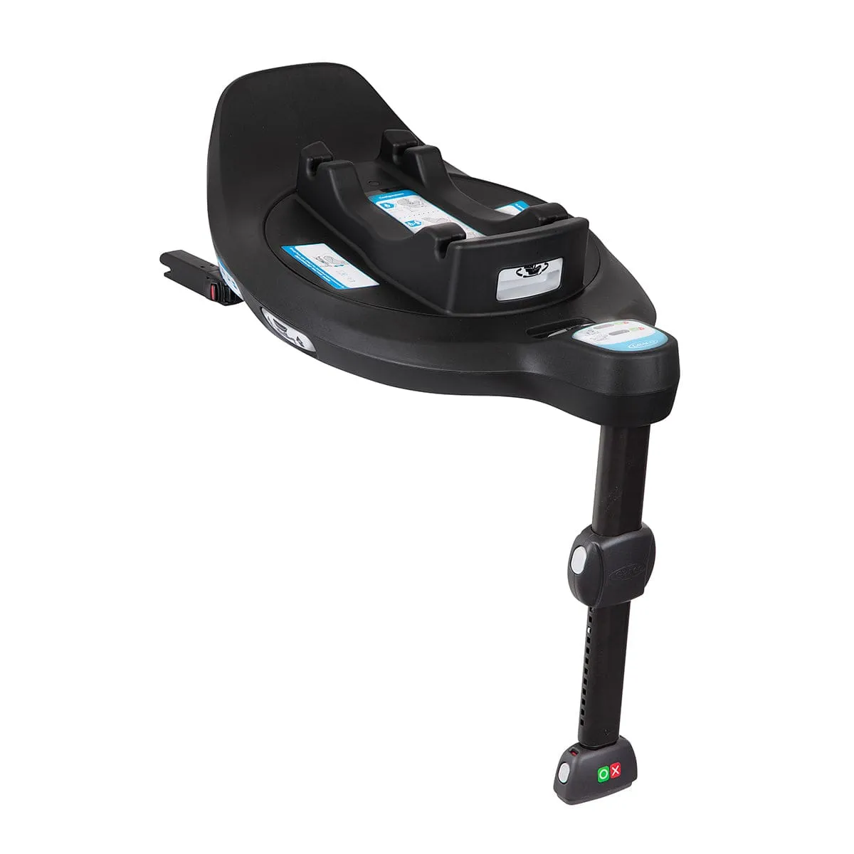 Graco Near2Me DLX Trio (Pushchair, Carrycot, Snuglite & Snugturn) in Ash/Black