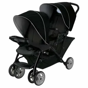 Graco Stadium Duo Tandem Stroller - Black/Grey
