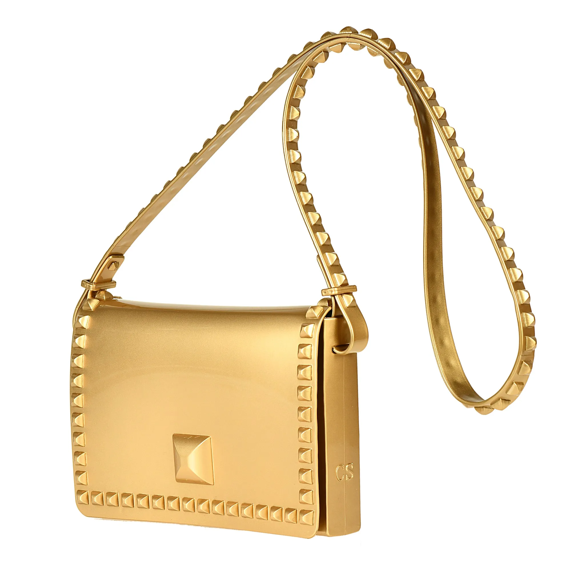 Graziella Flap Crossbody - Metallic Jelly
