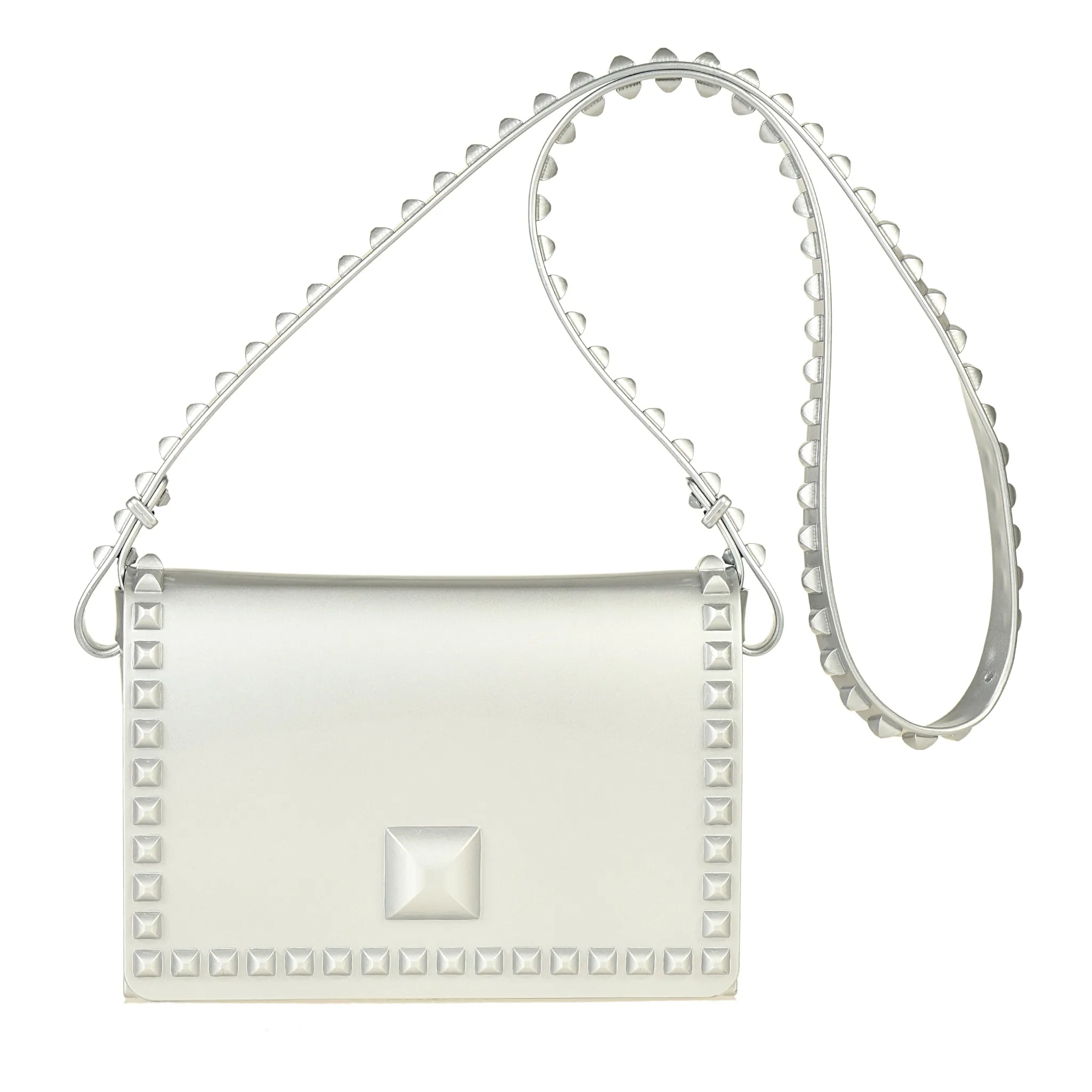 Graziella Flap Crossbody - Metallic Jelly