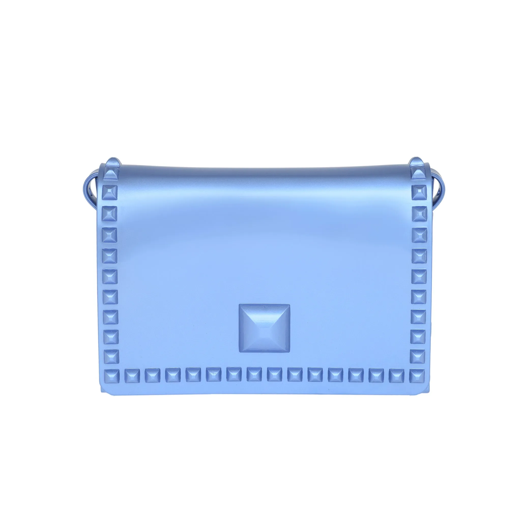 Graziella Flap Crossbody - Metallic Jelly
