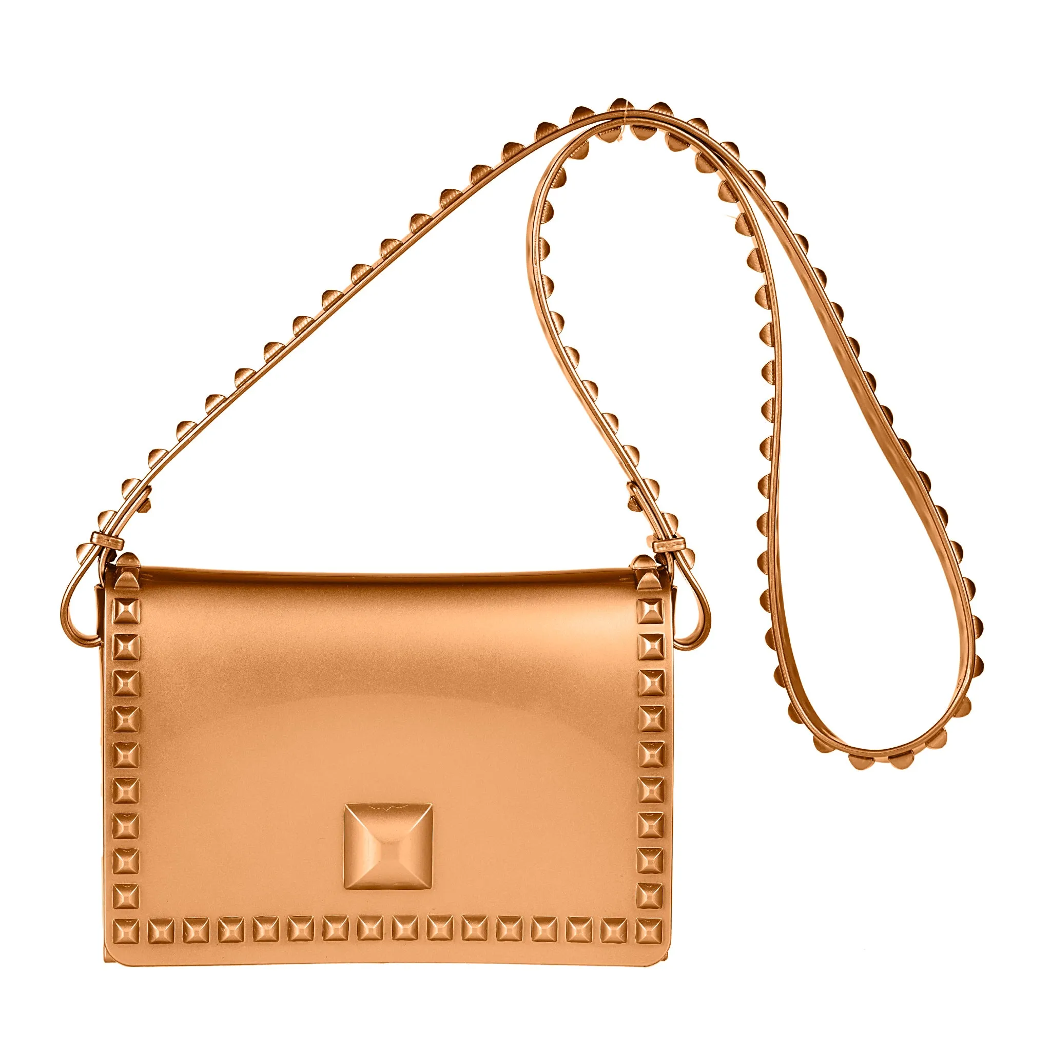 Graziella Flap Crossbody - Metallic Jelly