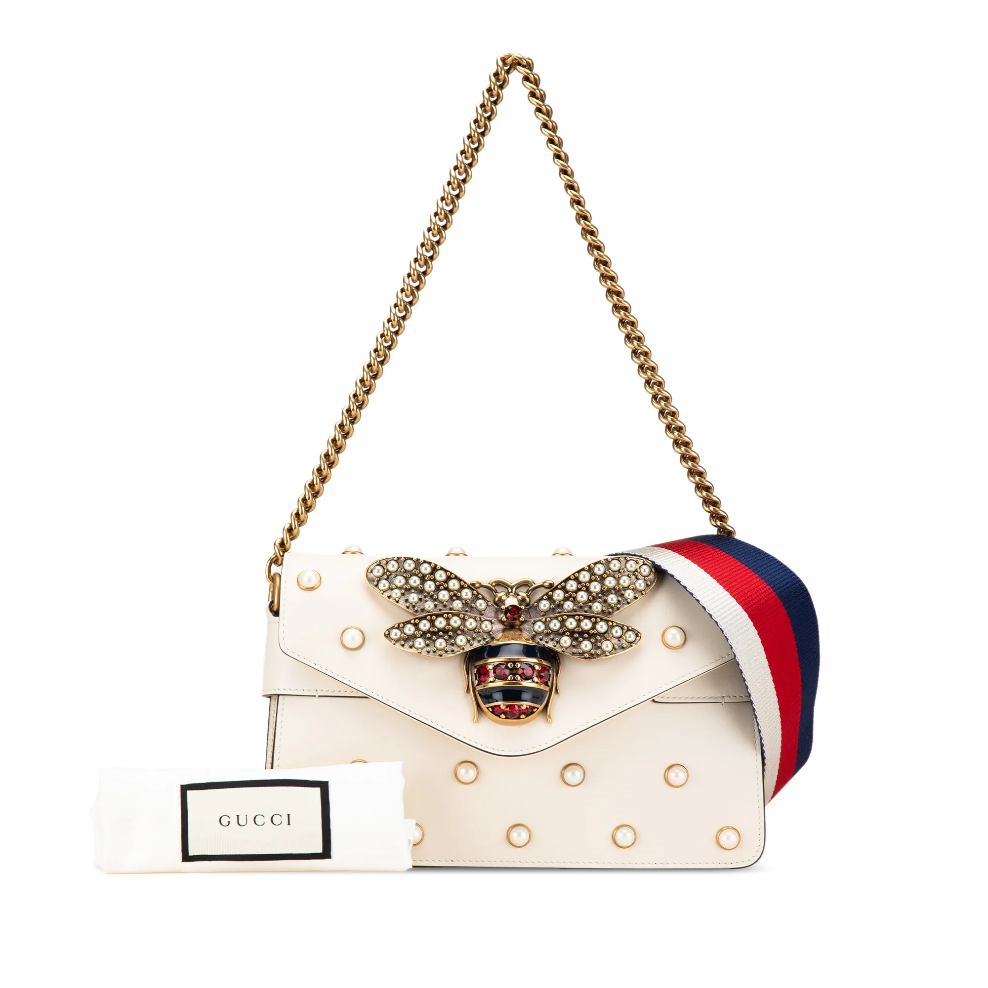 Gucci Mini Queen Margaret Broadway Leather Satchel