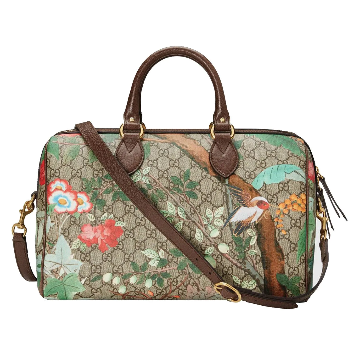 Gucci Tian GG Supreme Boston Bag