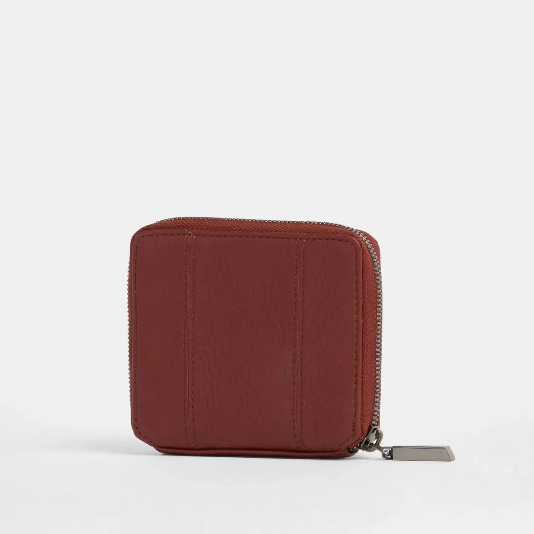 Hammitt 5 North Baroque Brown/Gunmetal Leather Wallet