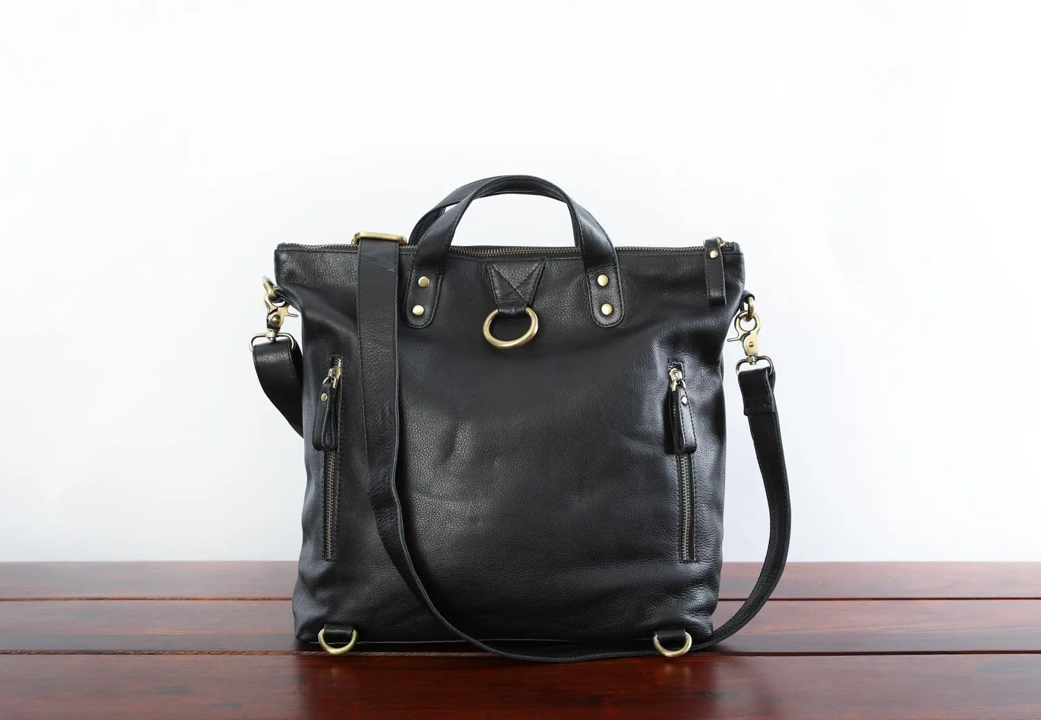 Hana Satchel in Black