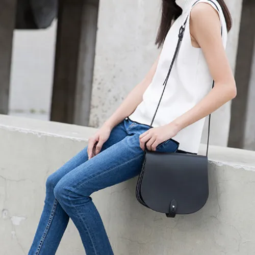 Handmade Leather Satchel Saddle Bags Purses