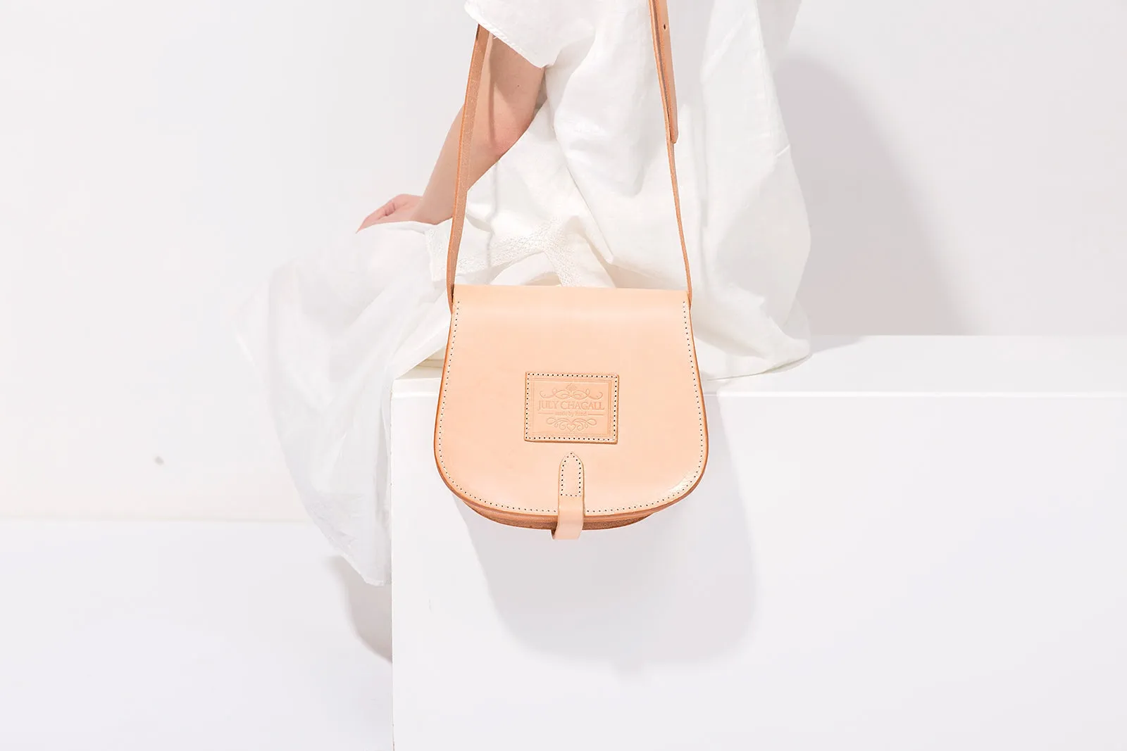 Handmade Leather Satchel Saddle Bags Purses