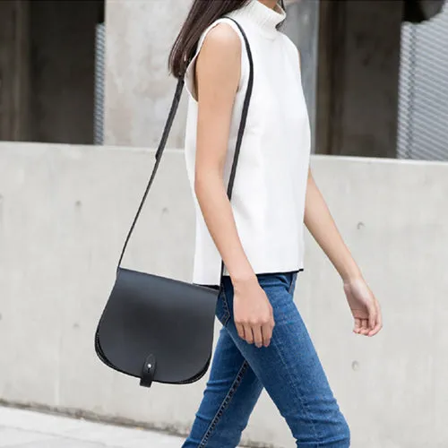 Handmade Leather Satchel Saddle Bags Purses