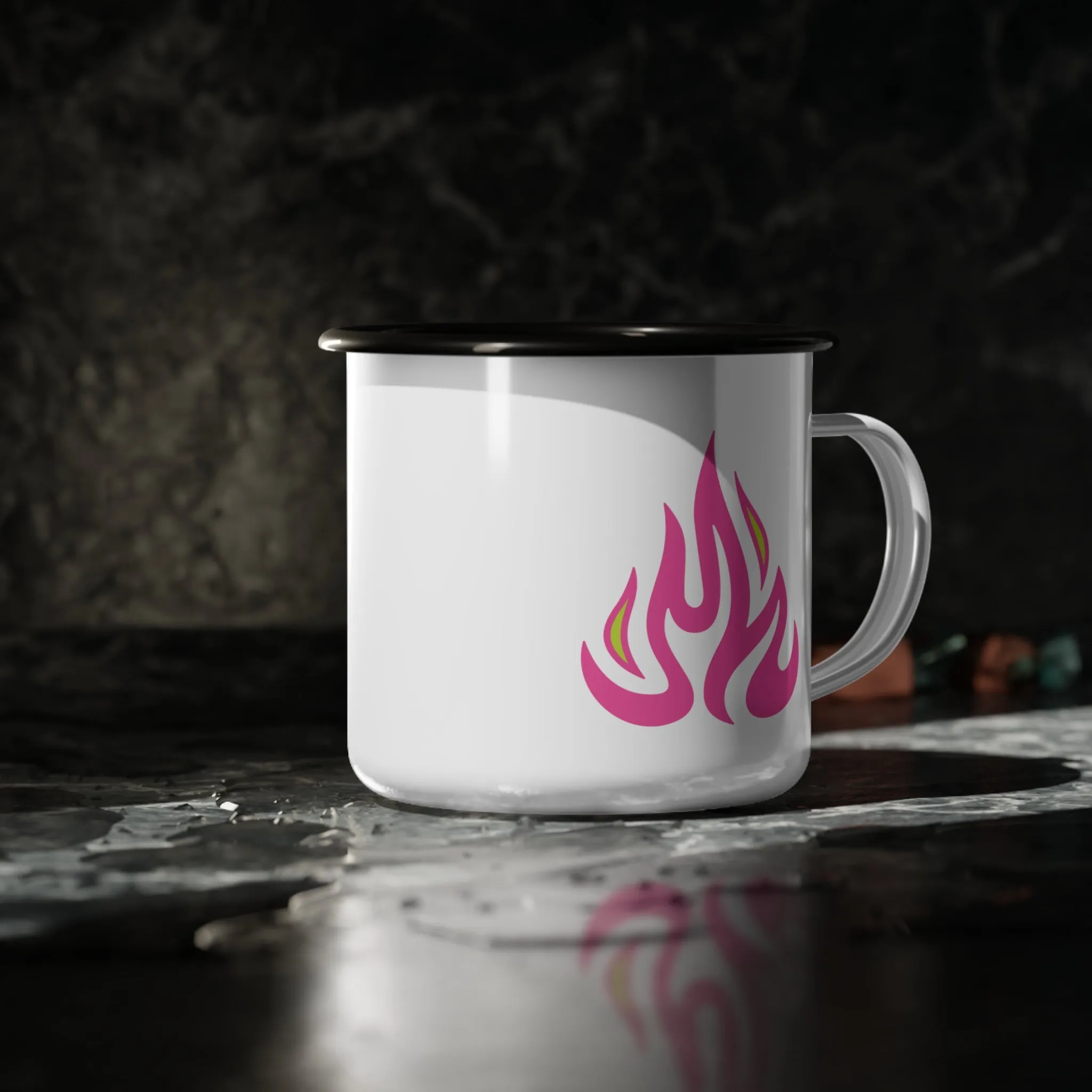 Happy Camper Enamel Camp Cup