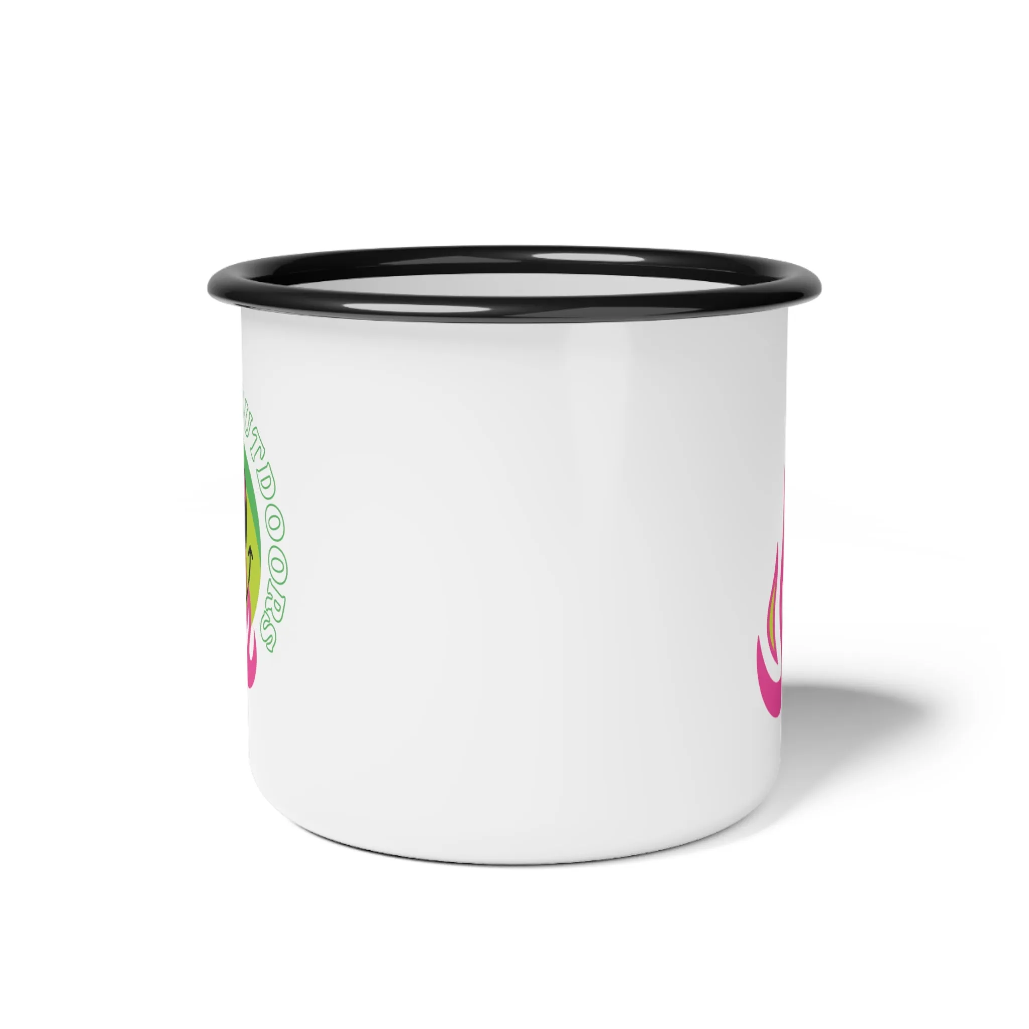 Happy Camper Enamel Camp Cup