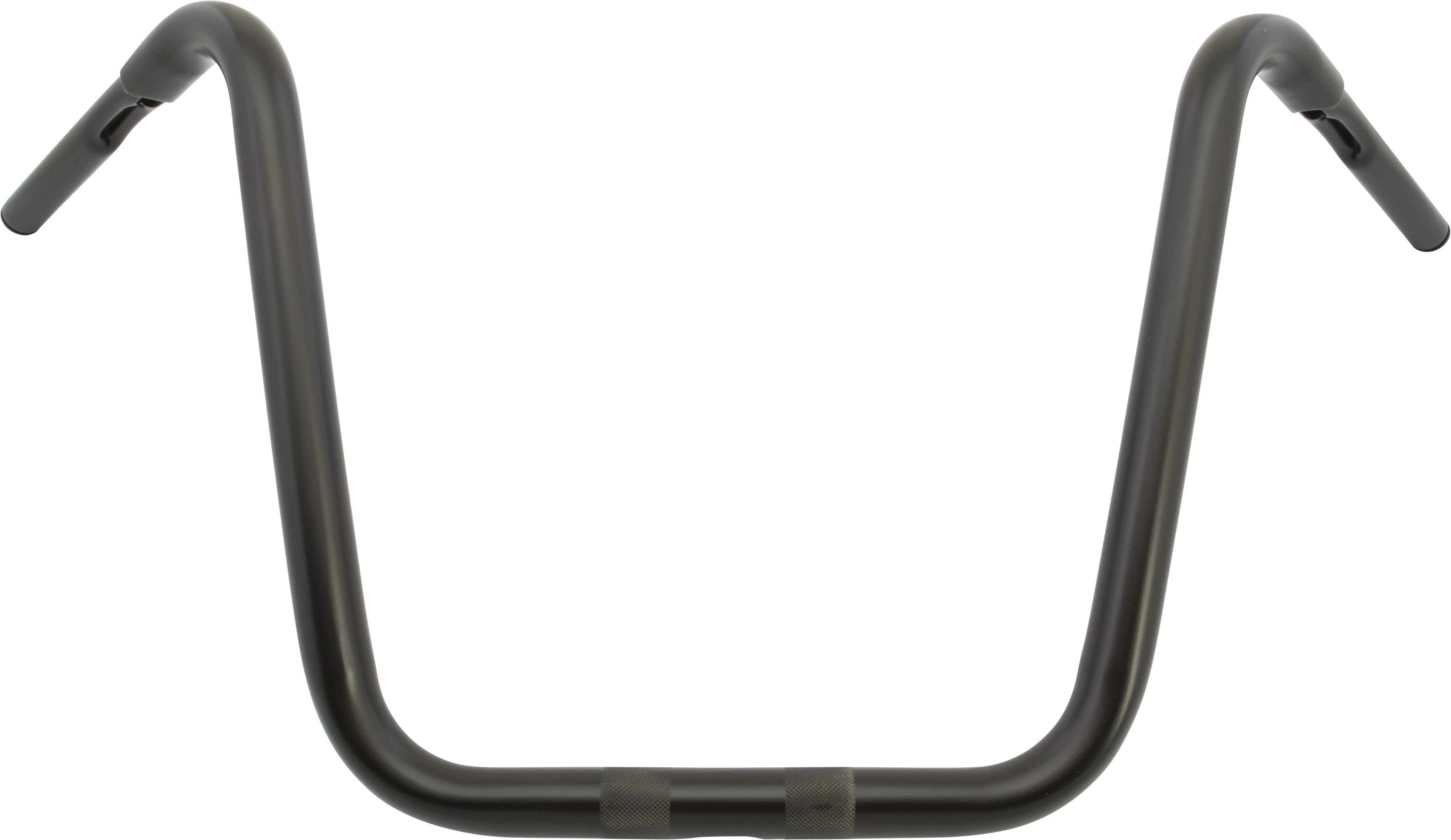 HardDrive Ape Hanger 1-1/4" Black 16" 1.25" Thru Clamp - Non TBW