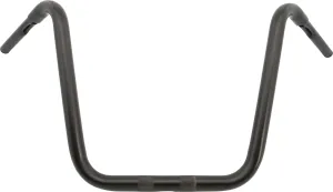HardDrive Ape Hanger 1-1/4" Black 16" 1.25" Thru Clamp - Non TBW