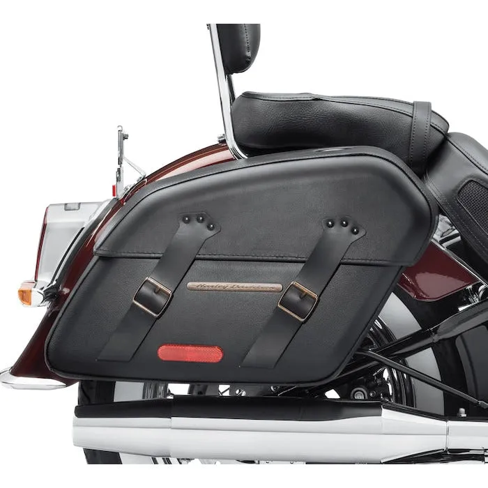 Harley-Davidson® H-D Detachables Saddlebags – Brass Trim
