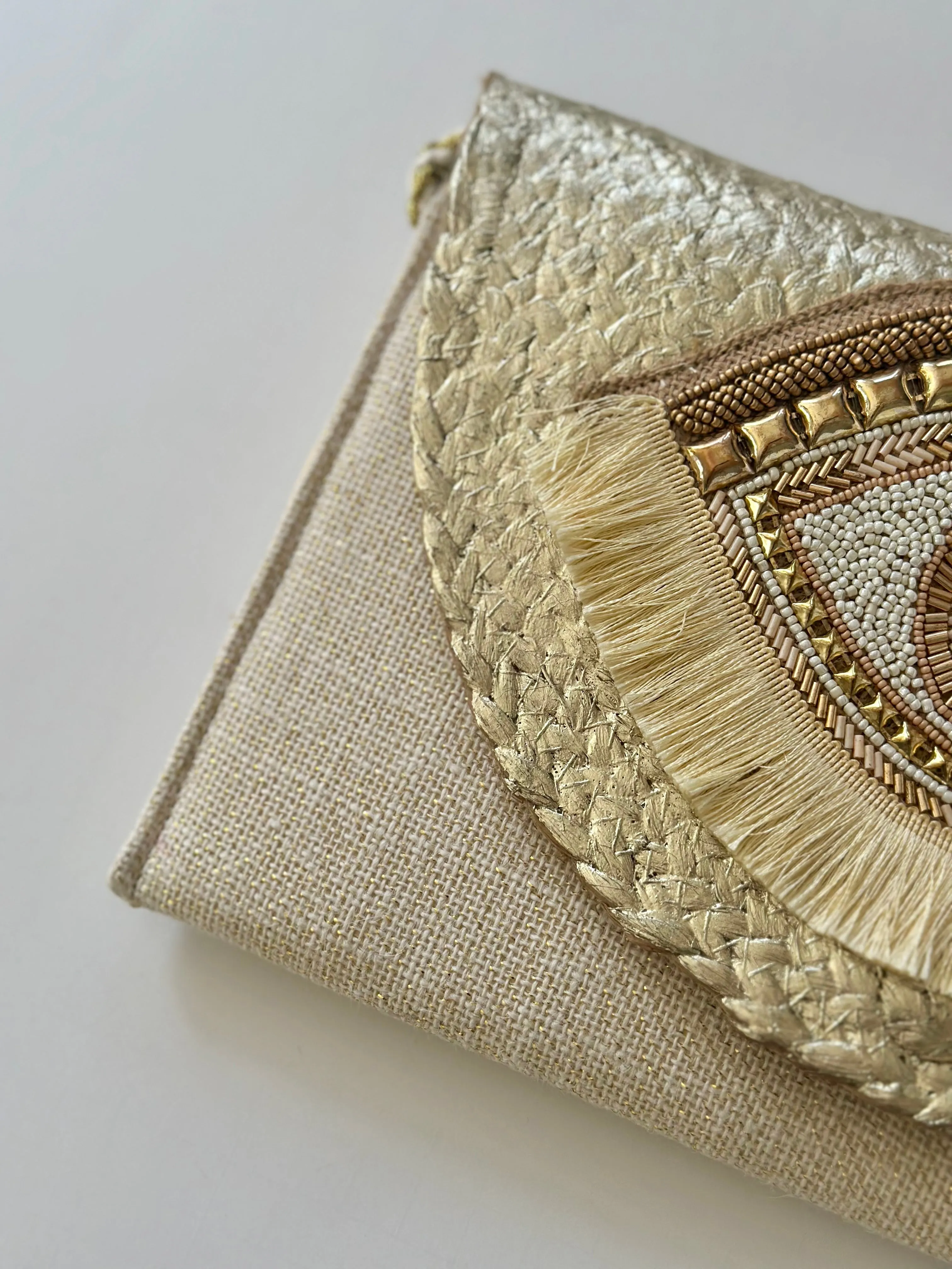 HB31 EVIL EYE CLUTCH BAG