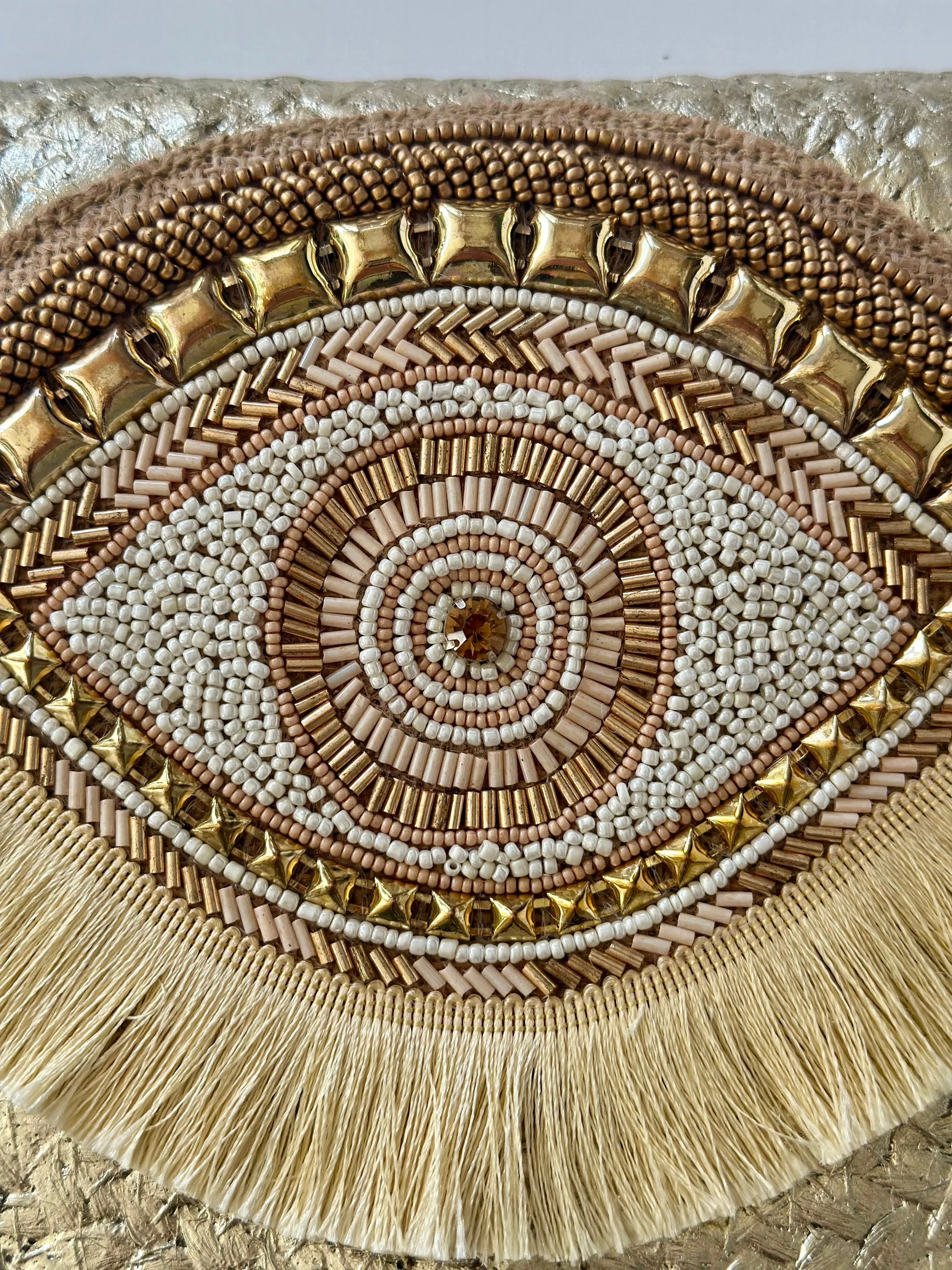 HB31 EVIL EYE CLUTCH BAG