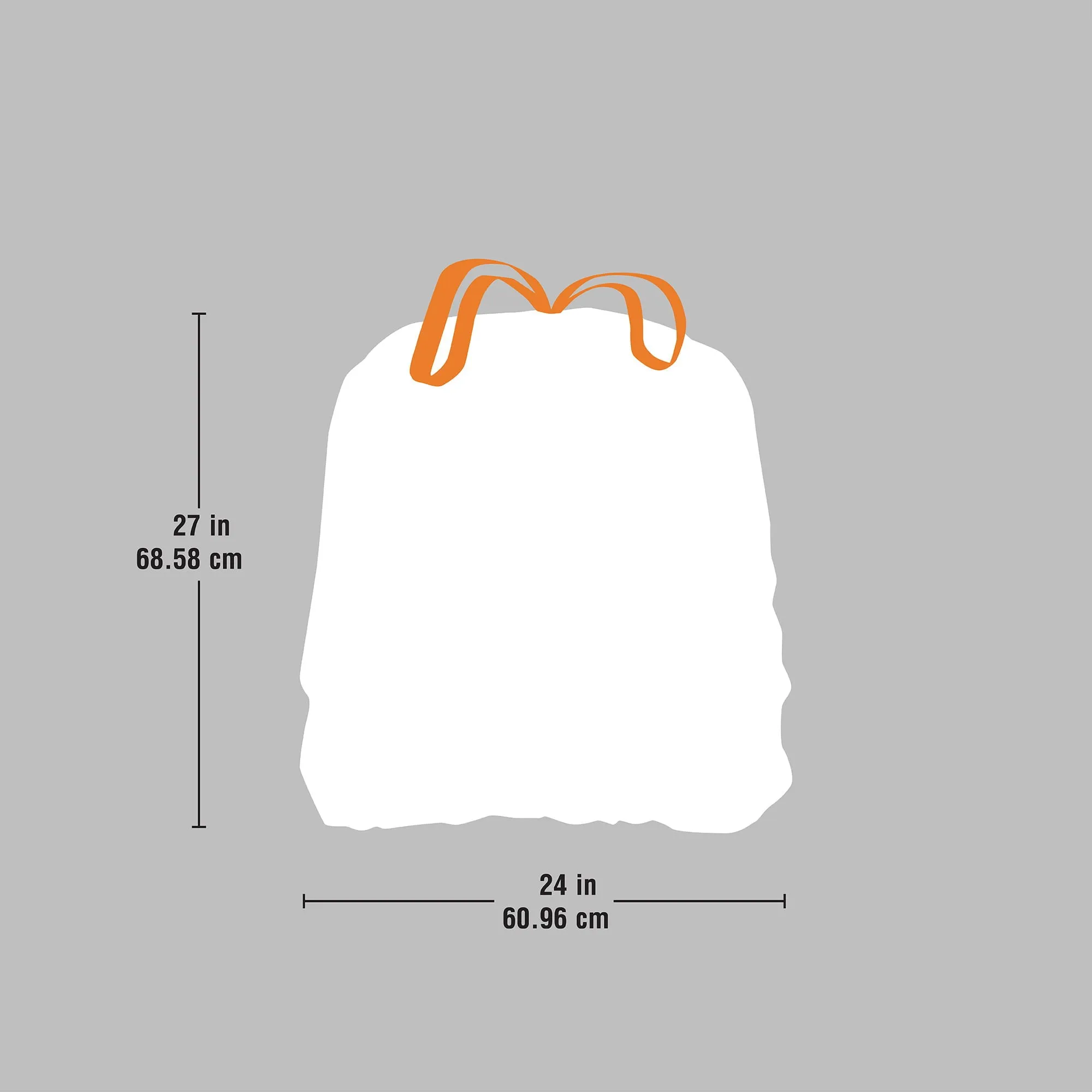 Husky Tall Kitchen Trash Bags, 13 Gallon, 120 Bags (Expandable Drawstring)