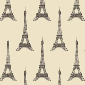 I Dream of Paris Eiffel Tower on Cream by Windham Fabrics