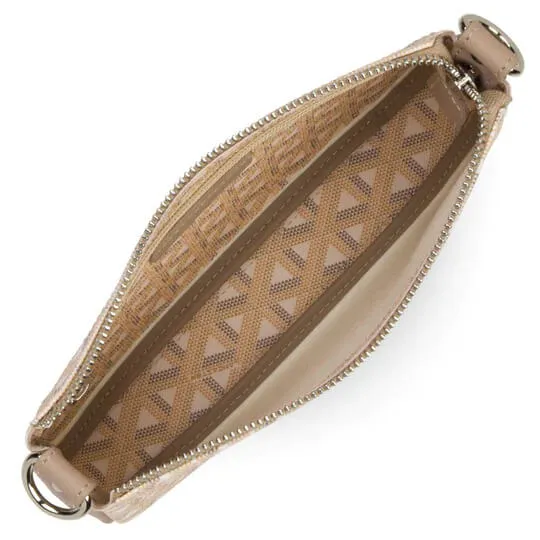 Ikon Beige Small Clutch Bag