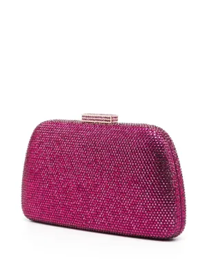 JOSEPHINE CRYSTAL EMBELLISHED BAG- FUCHSIA
