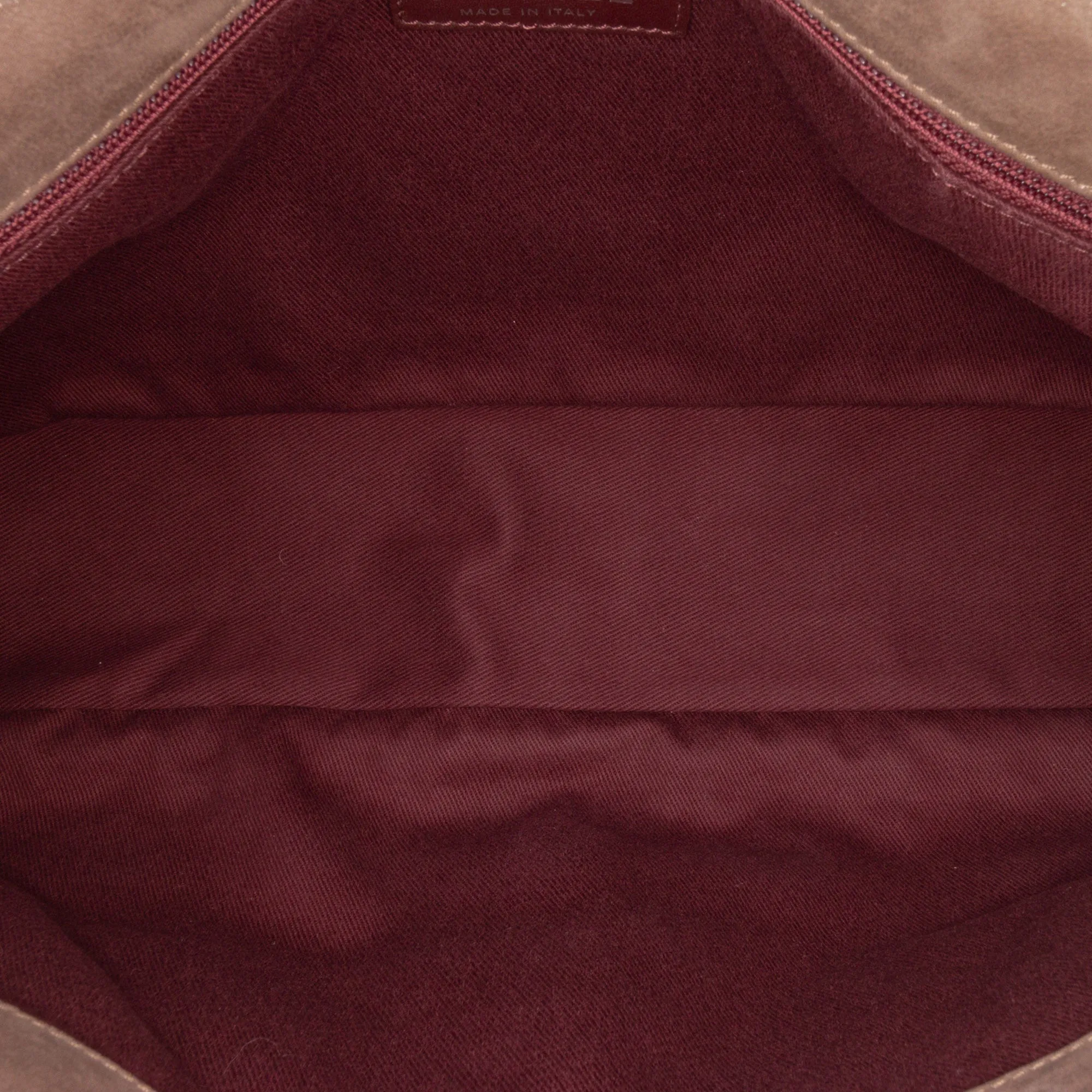 Jumbo Iridescent Calfskin In The Mix Flap