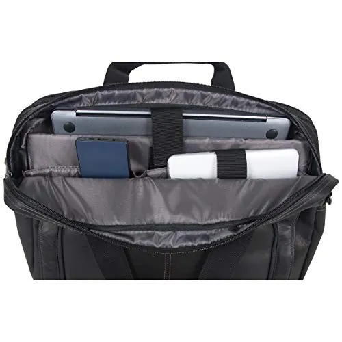 Kenneth Cole Reaction Manhattan Colombian Leather Laptop Briefcase