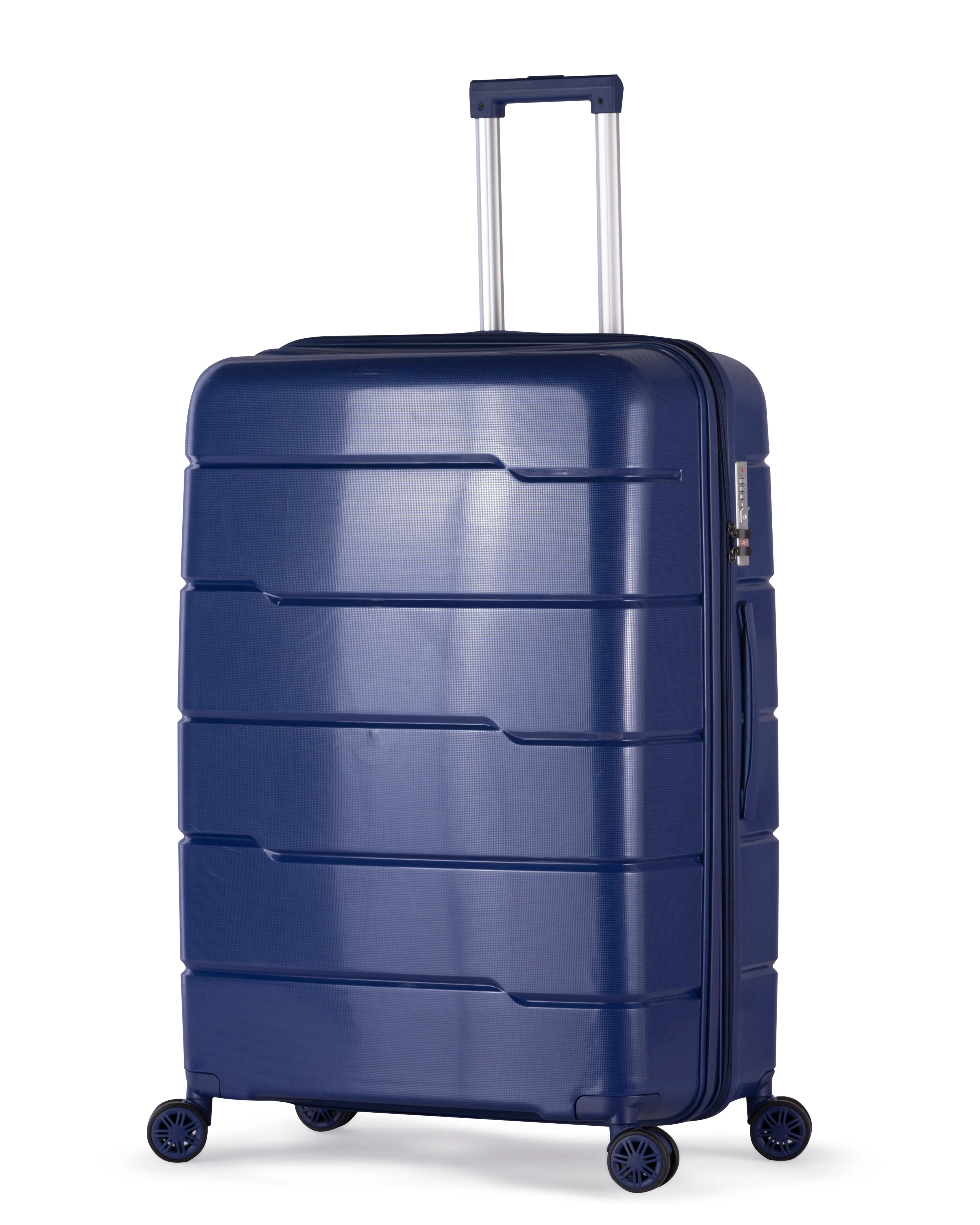 KILIMANJARO - Complete Luggage Set 3 Piece -UNBREAKABLE PP(Blue)