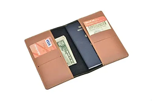 Ladies 4 Pc Combo (Lady Wallet 1.0, Passport, Eyewear, Keychain) (Tan)