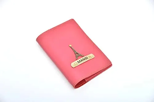 Ladies 4 Pc Combo (Lady Wallet 1.0, Passport, Eyewear, Keychain) (Wine Red)