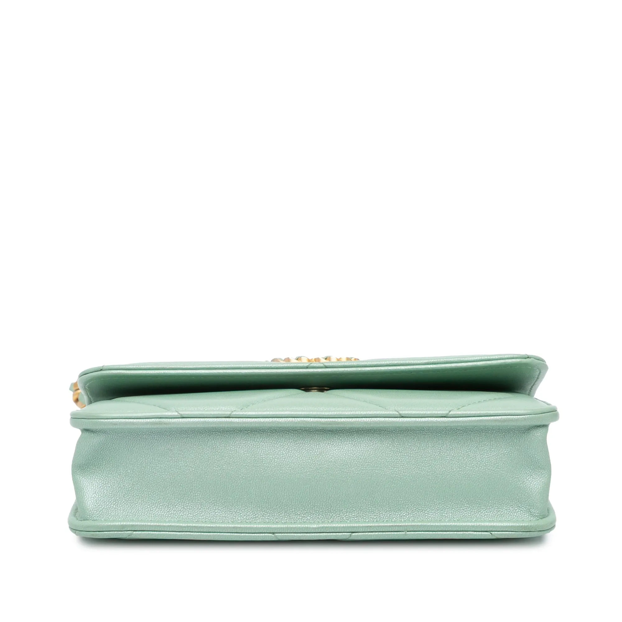 Lambskin 19 Clutch with Chain