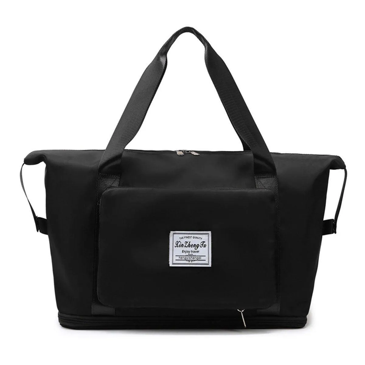 Large Capacity Travel Bag Foldable Luggage Tote Lightweight Storage Duffel Bag