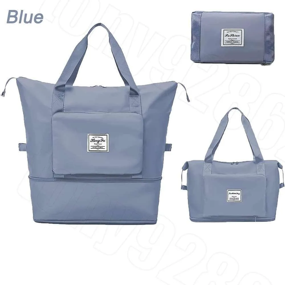 Large Capacity Travel Bag Foldable Luggage Tote Lightweight Storage Duffel Bag