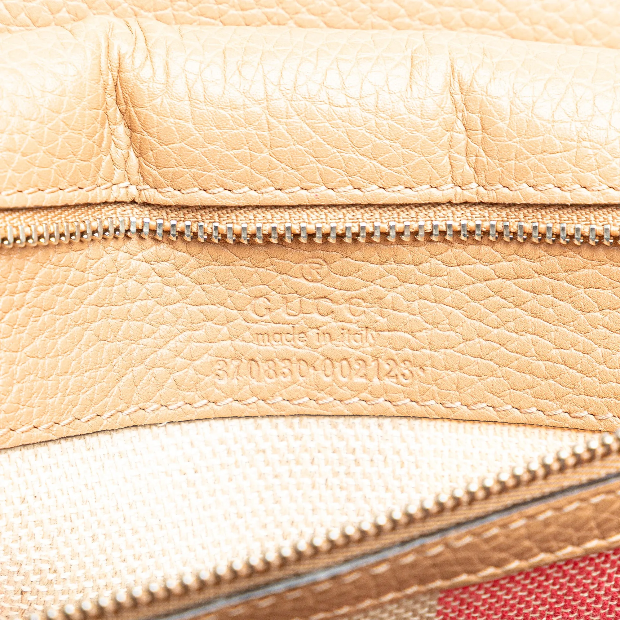 Large Leather Bamboo Daily Satchel