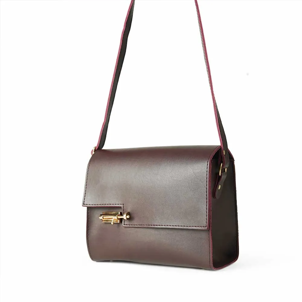 Latch Bag Maroon (CL)
