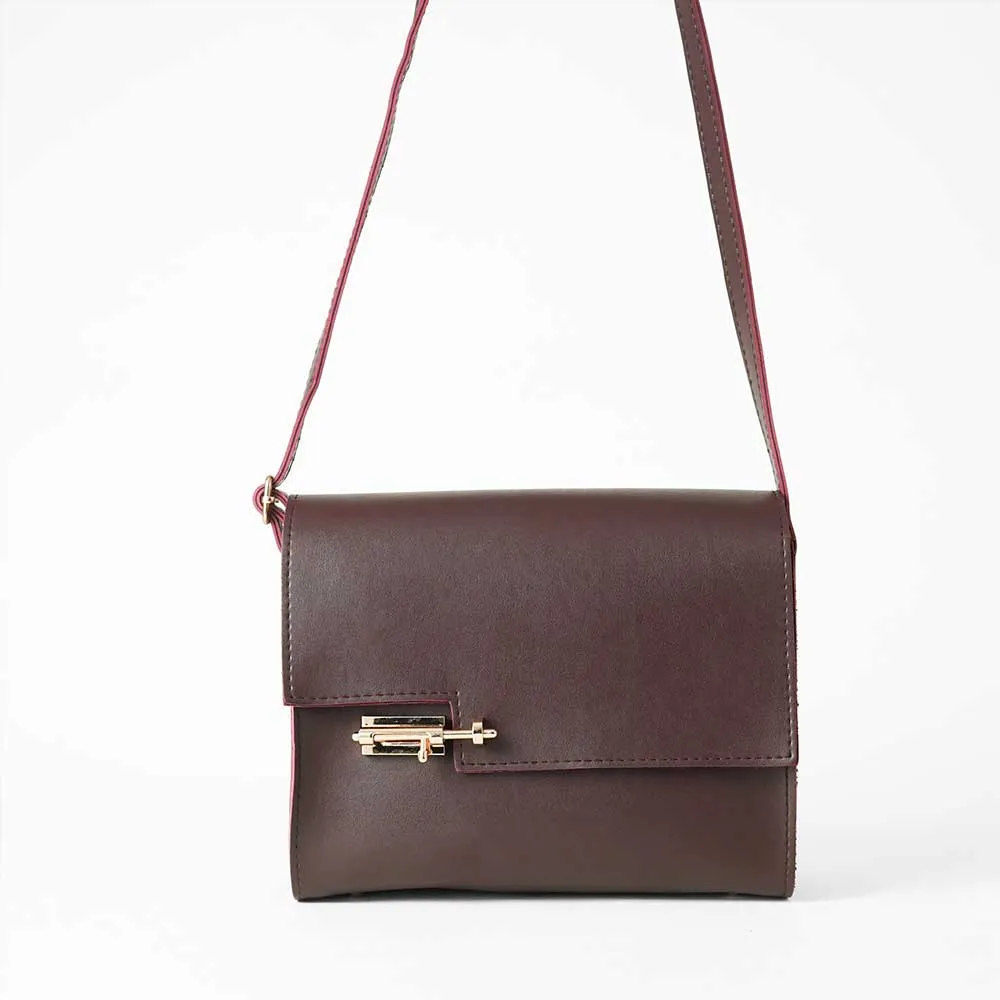 Latch Bag Maroon (CL)