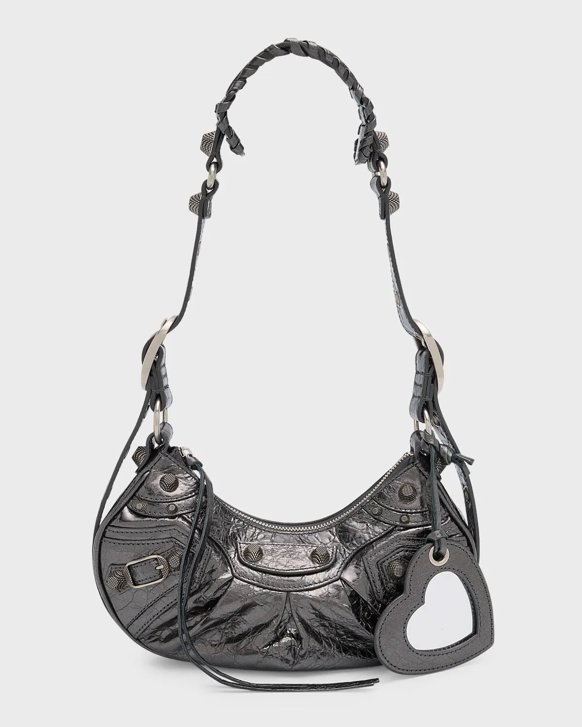Le Cagole XS Metallic Shoulder Bag