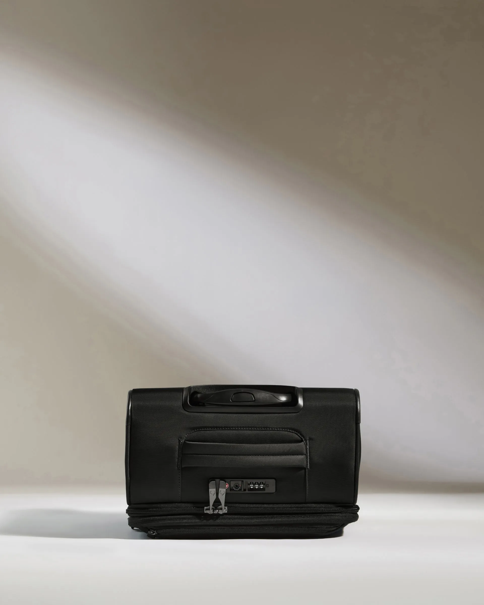 Lightest Carry-on Luggage in Black - Soft Stripe